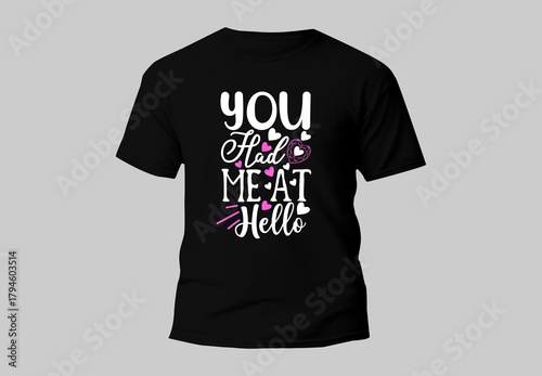 School typography t shirt for print