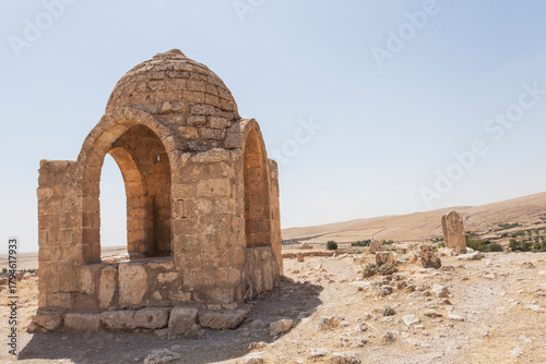 Ruins of tomb in Dara province in Mardin City