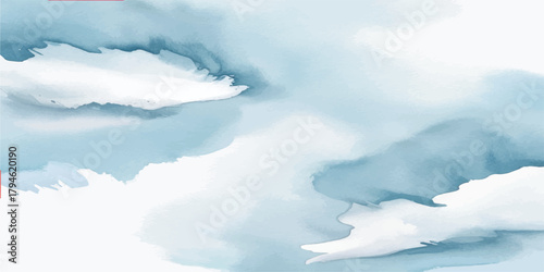 Beautiful abstract color sky blue texture background on white surface. Grunge and textured banner with free copy space. Inspiring Views of Fluffy Clouds Blue Sky Background. 