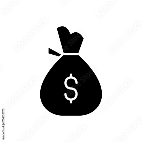 Money sack icon