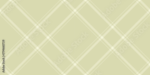 Perfect plaid tartan pattern, picture textile fabric check. Wide texture seamless vector background in light and beige colors.