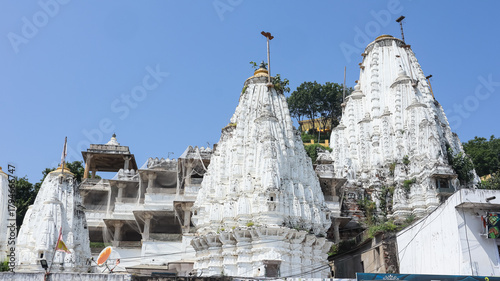 India, Rajasthan, Dungarpur, Beautiful View of  Shrinathji Mandir, Built in 17th Century by King Punjraj. 