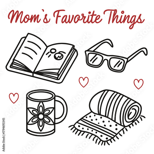 Mom's Favorite Things Collection of Icons mother book