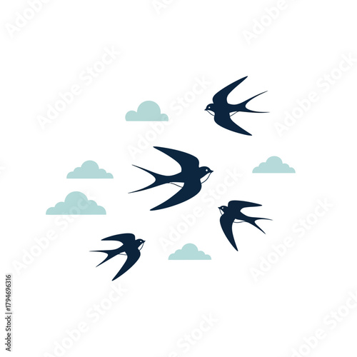 Vibrant collection of legendary mythical creatures, including phoenix, griffin, dragon, unicorn, and majestic eagle, symbolizing ancient power and wonder