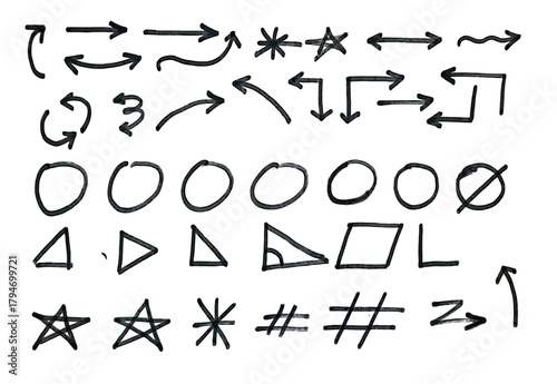 Abstract geometric pattern with vibrant yellow cyan and magenta elements