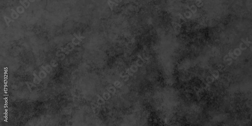 Blackboard and chalkboard grunge backdrop black background. Wall grunge backdrop rough background dark black and stone. Monochrome slate grunge concrete wall black backdrop vintage marbled textured.	