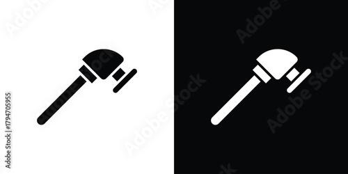 Polisher icon, outline vector sign, linear and solid style. vector symbol on white background
