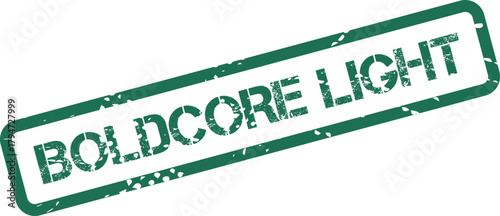 BOLDCORE LIGHT Green Distressed Stamp for Clarity Inspiration and New Beginnings