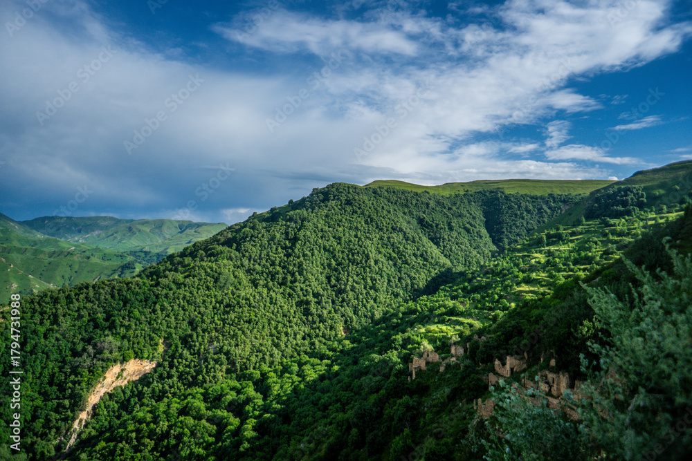 Obraz premium Mountain view from the top
