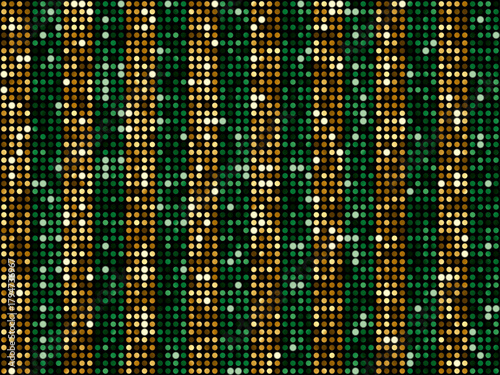ミラータイル3、縞大、17緑