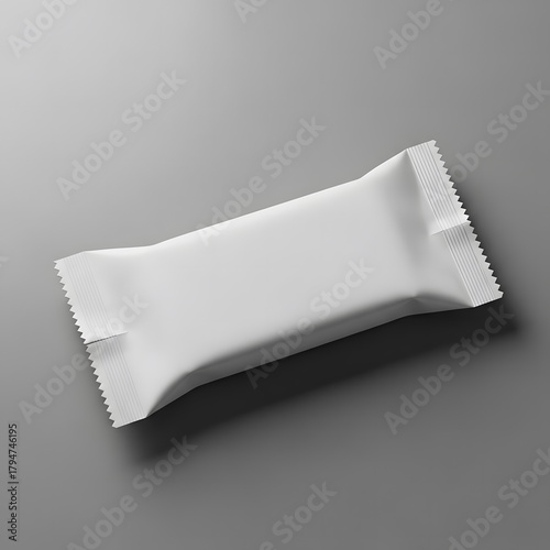 Metallic Bar Wrapper Mockup on Dark Background