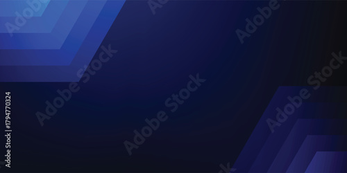 Dark Geometric Blue Background: A sleek, modern graphic asset with overlapping polygon shapes perfect for digital displays, brand visuals, and corporate design projects