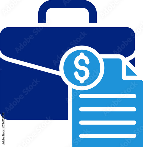 Portfolio Icon Element For Design