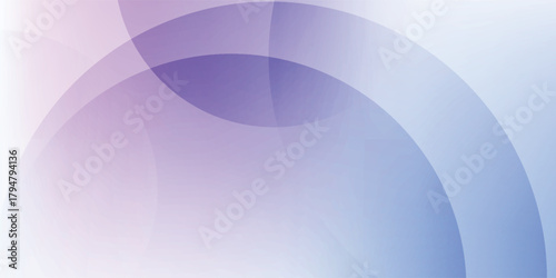 Serene Abstract Gradient Circles Image, with overlapping lavender and pale blue, perfect for subtle backgrounds, design templates, and elegant presentation designs