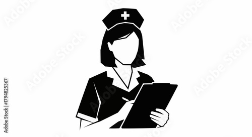 business woman silhouette