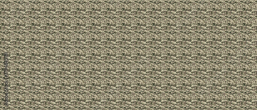 FLAT DIGITAL CAMO SEAMLESS PATTERN. A flat, pixelated camouflage pattern with shades of green and brown.Dark urban digital pixel style. Abstract army and hunting masking ornament texture. Vector illus