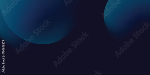 Blue background. Abstract circle gradient backdrop of rich and luxurious colors. Useful for backgrounds, presentations, mailer, templates etc