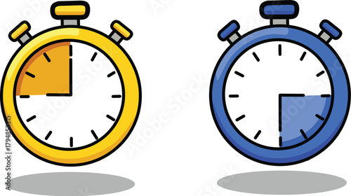 time measuring device vector
