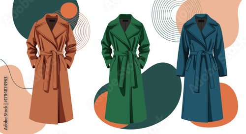 Chic trench coats for any season or occasion offering timeless style and versatility.