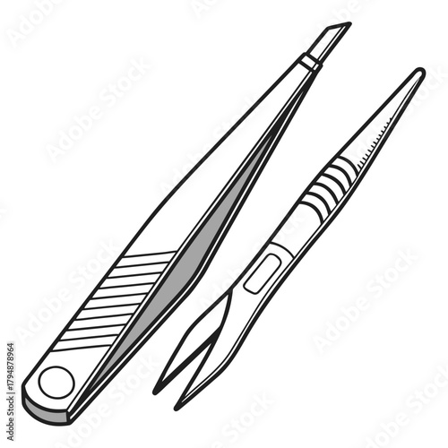 Precision Tweezers and Eyebrow Plucker Tool Set grooming beauty