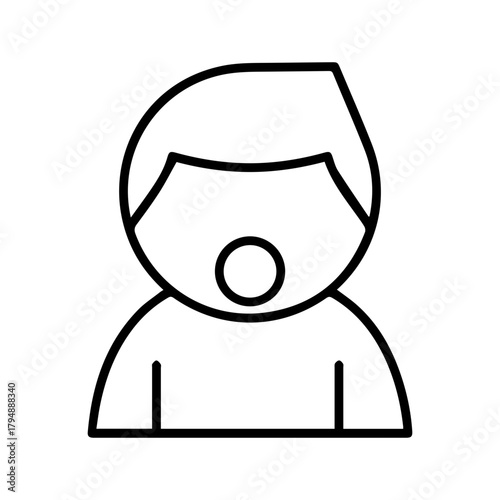 Open Mouth Vocal Icon