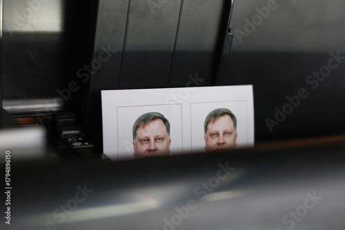  Photo studio service - creating photos for passports, passes, and ID cards, Printing documents printer.