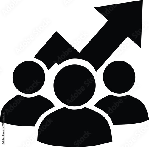 business group silhouette