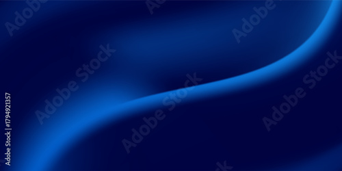 Abstract vector background luxury blue cloth or liquid wave or wavy folds of grunge silk texture satin velvet material, luxurious background or elegant wallpaper