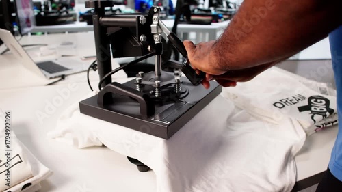 Custom T-Shirt Printing Workshop: Heat Press