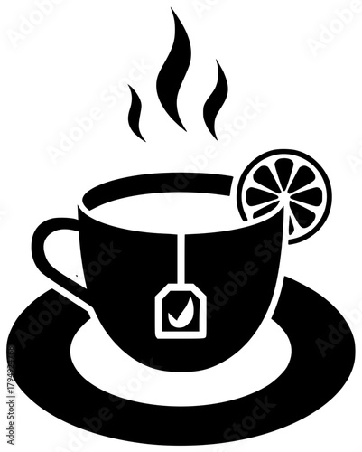 mint illustration green silhouette tea logo leaf icon herb outline fresh herbal healthy nature organic plant natural aroma peppermint shape women vector graphic background