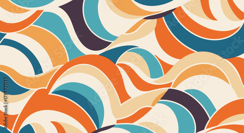 Abstract geometric grid pattern with intersecting lines and subtle color variations.