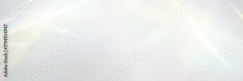 Soft pastel crystal light flare with gentle rainbow glow and dreamy blurred highlights.