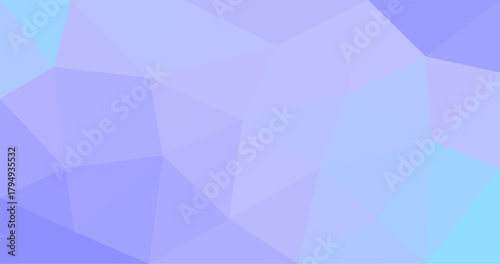 Blue abstract Low polygonal background Geometric origami style with gradient