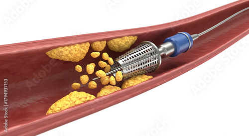 Coronary atherectomy catheter cleaning blood vessel plaque safely