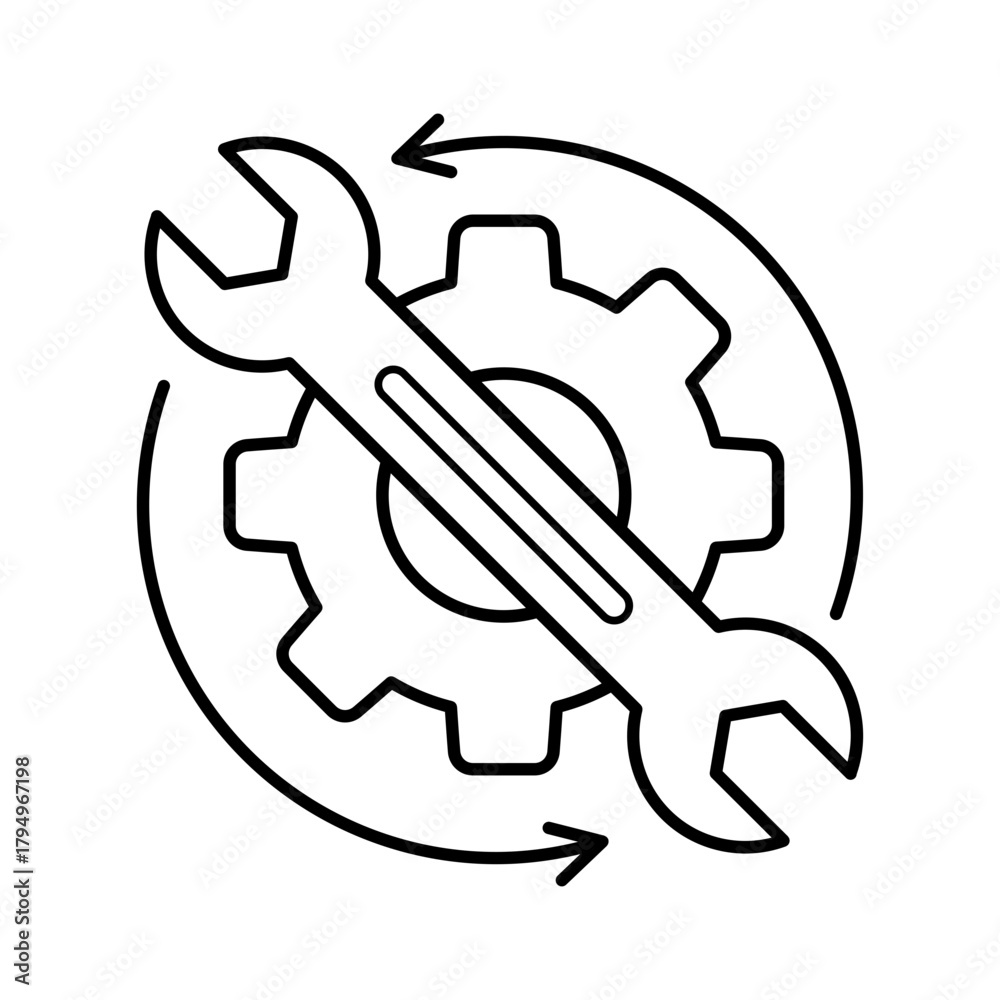 Obraz premium Settings Icon
