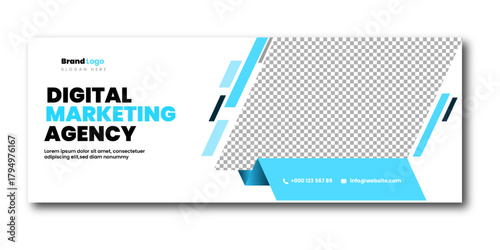 Sale Business facebook cover page timeline web ad banner template. Digital marketing facebook cover web banner template.corporate Facebook cover simple design. modern cover template. 