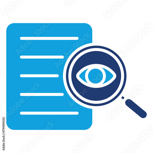 Transparency Flat Blue Icon