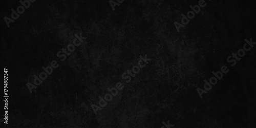 Dark abstract black grunge wall charcoal colors texture backdrop background. Black Board Texture or Background. abstract grey color design gradient background.	