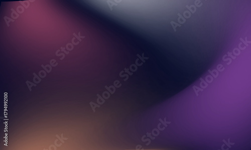 Abstract Gradient Background with Smooth Color Transitions and Blurry Effects.