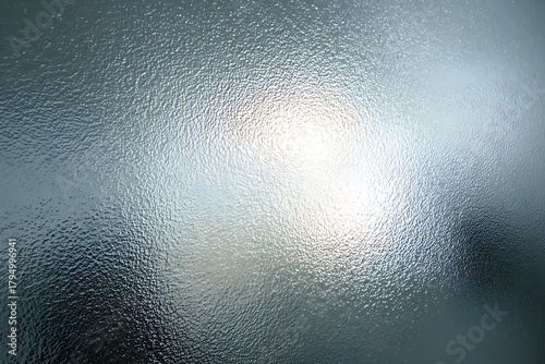 Macro texture of frosted glass with soft refraction patterns