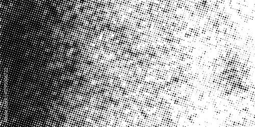 Background with monochrome dot texture. Polka dot pattern template. Background with black dots