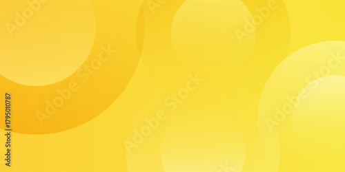 Fluid yellow gradient shapes composition. Modern concept for graphic design, background, web design, poster, banner, book, slideshow.