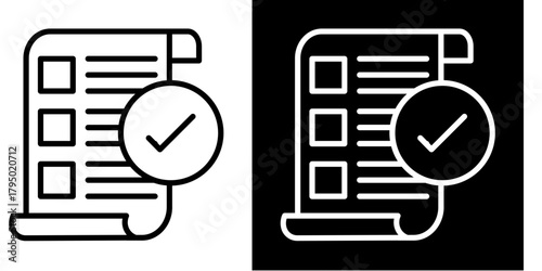 Feature Icon Set White Style Collection