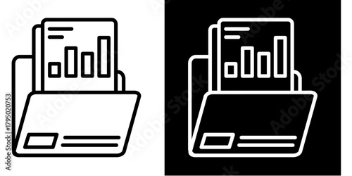 Project Icon Set White Style Collection