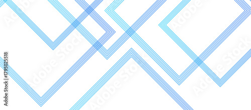 abstract luxury concept with thin lines patterns over a white background. contemporary abstract layout with subtle blue accents emphasizing the geometric rectangular shapes.	