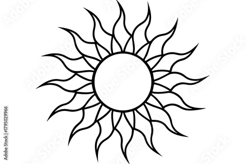 sun and flower