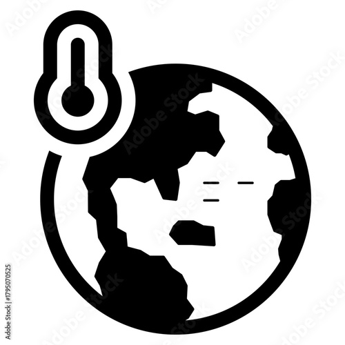 global warming icon