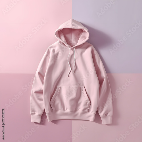 Pink Hoodie for men