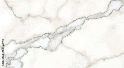Elegant White Marble Texture Seamless Background for Design and Decoration Projects