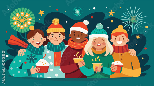 Happy New Year 2026 wishes and greetings with various quotes and images celebrating the new year..eps